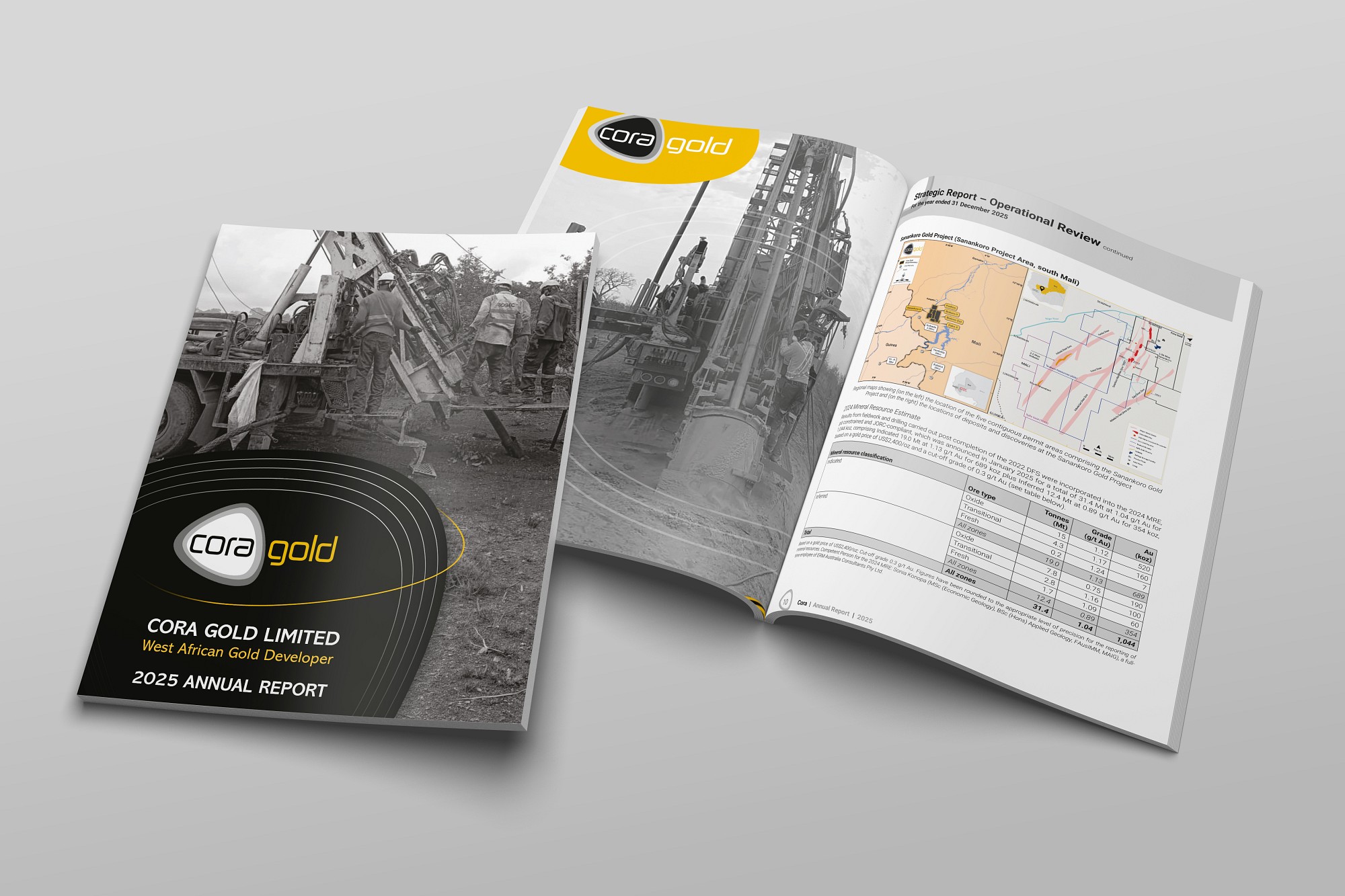 Precious metal: Cora Gold's latest annual report
